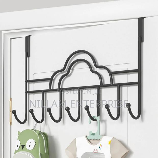 7 Hook Heavy Duty Over the Door Hanger/ Rack*
