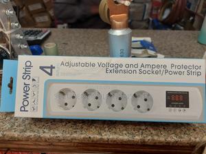 Adjustable Voltage Ampere Protector Extension Socket With Four Outlets - thumbnail 2