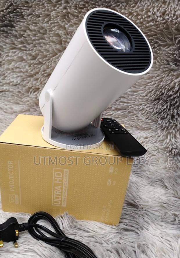 Hy300 Wifi Bluetooth Projector – Clear Hd Picture, Compact Size - main view