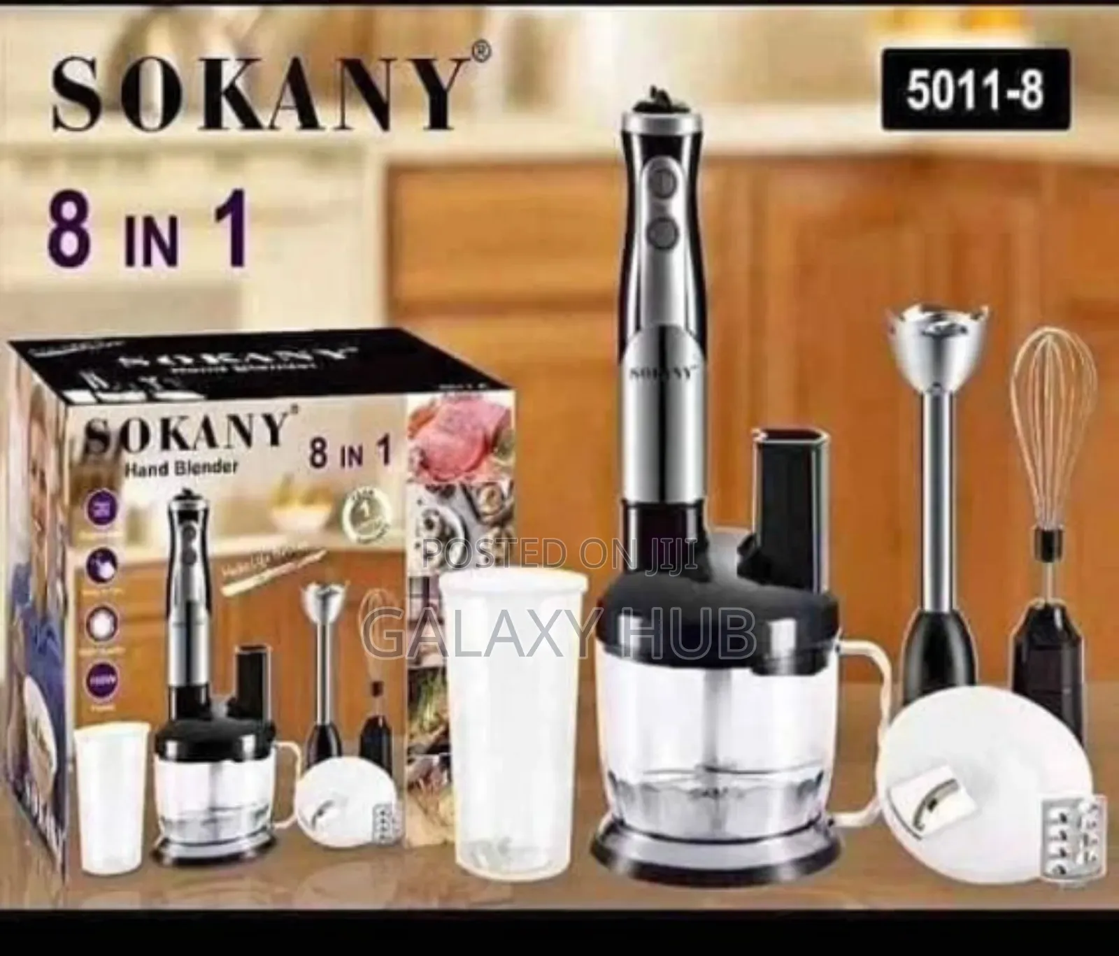 8 In 1 Sokany Hand Blender
