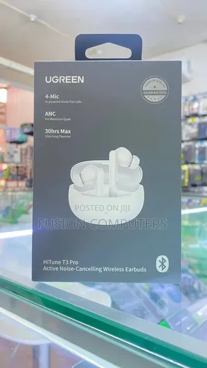 Ugreen Hitune T3 Pro Active Noise-Cancelling Wireless Earbuds