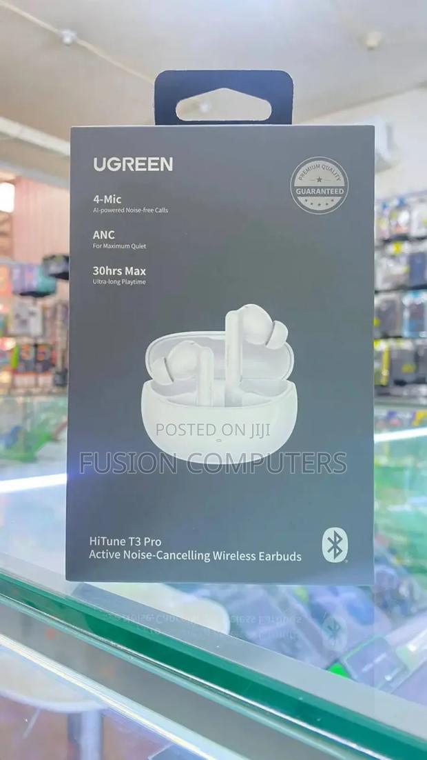 Ugreen Hitune T3 Pro Active Noise-Cancelling Wireless Earbuds - main view