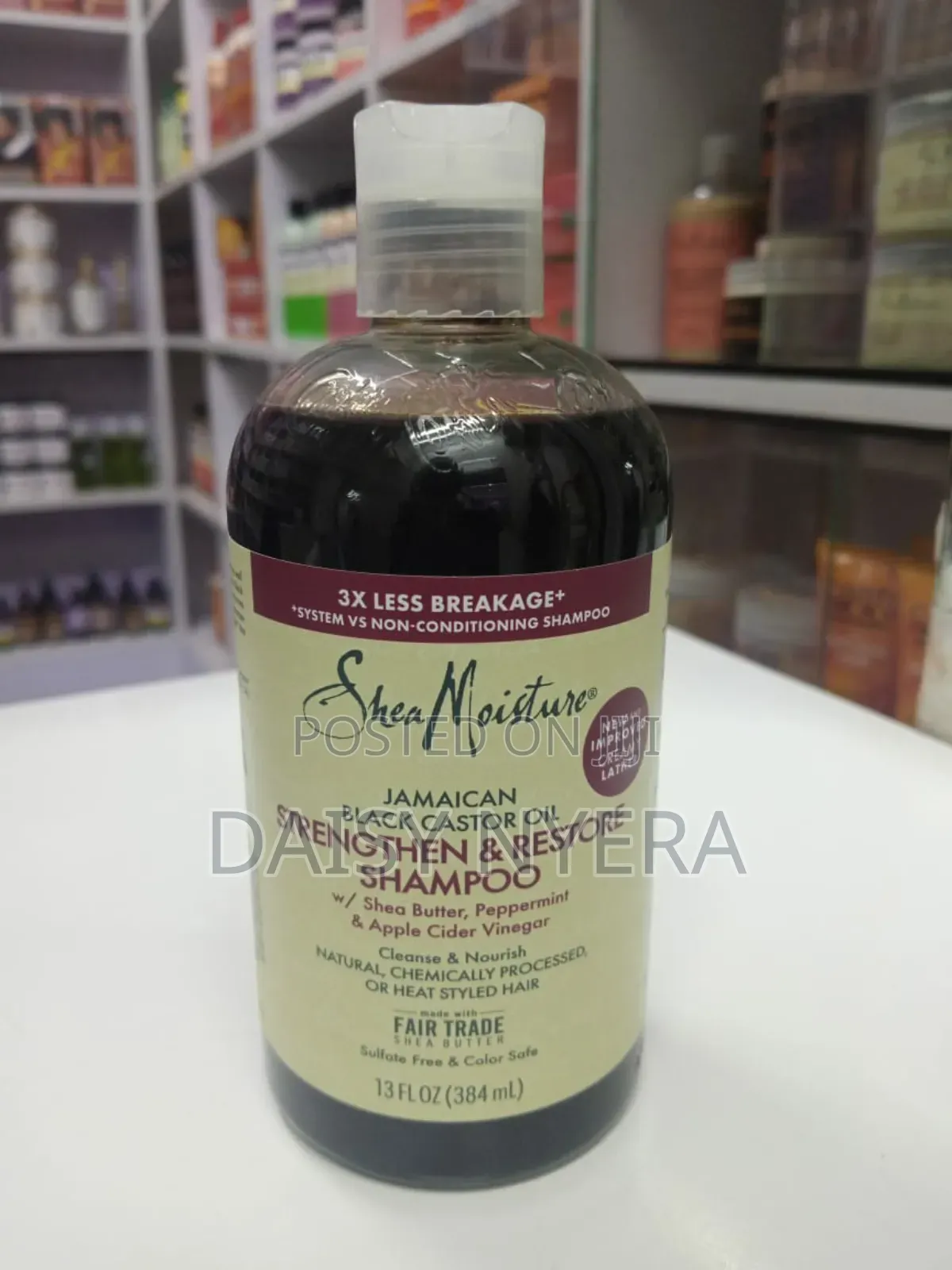 Shea Moisture Jamaican Black Castor Strengthening Restore Shampoo