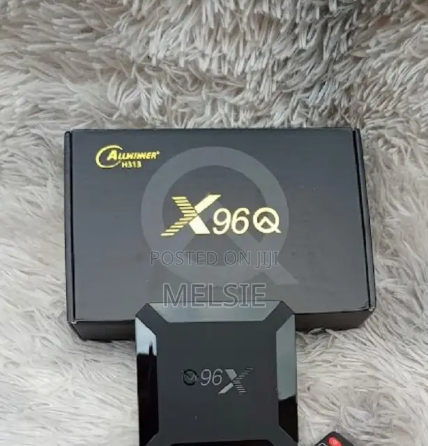 2gb Ram 16gb Rom Allwinner H313 Quad Core X96q Tv Box