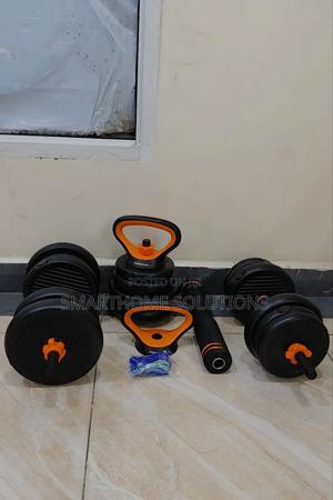 30kg 6in1 Dumbbells Kettle Bell - thumbnail 2