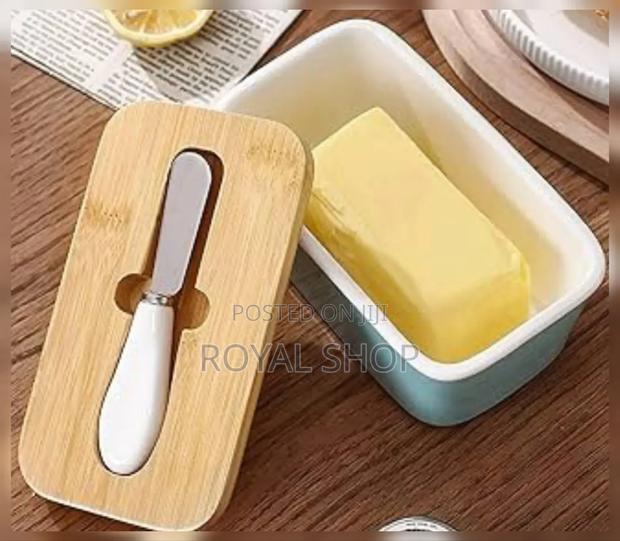 Porcelain Butter Set