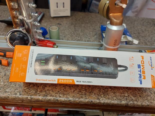 Astramax Power Strip Multi-Socket Extension Model Am-624u.