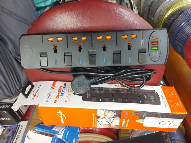 Astramax Power Strip Multi-Socket Extension Model Am-624u. - thumbnail 4