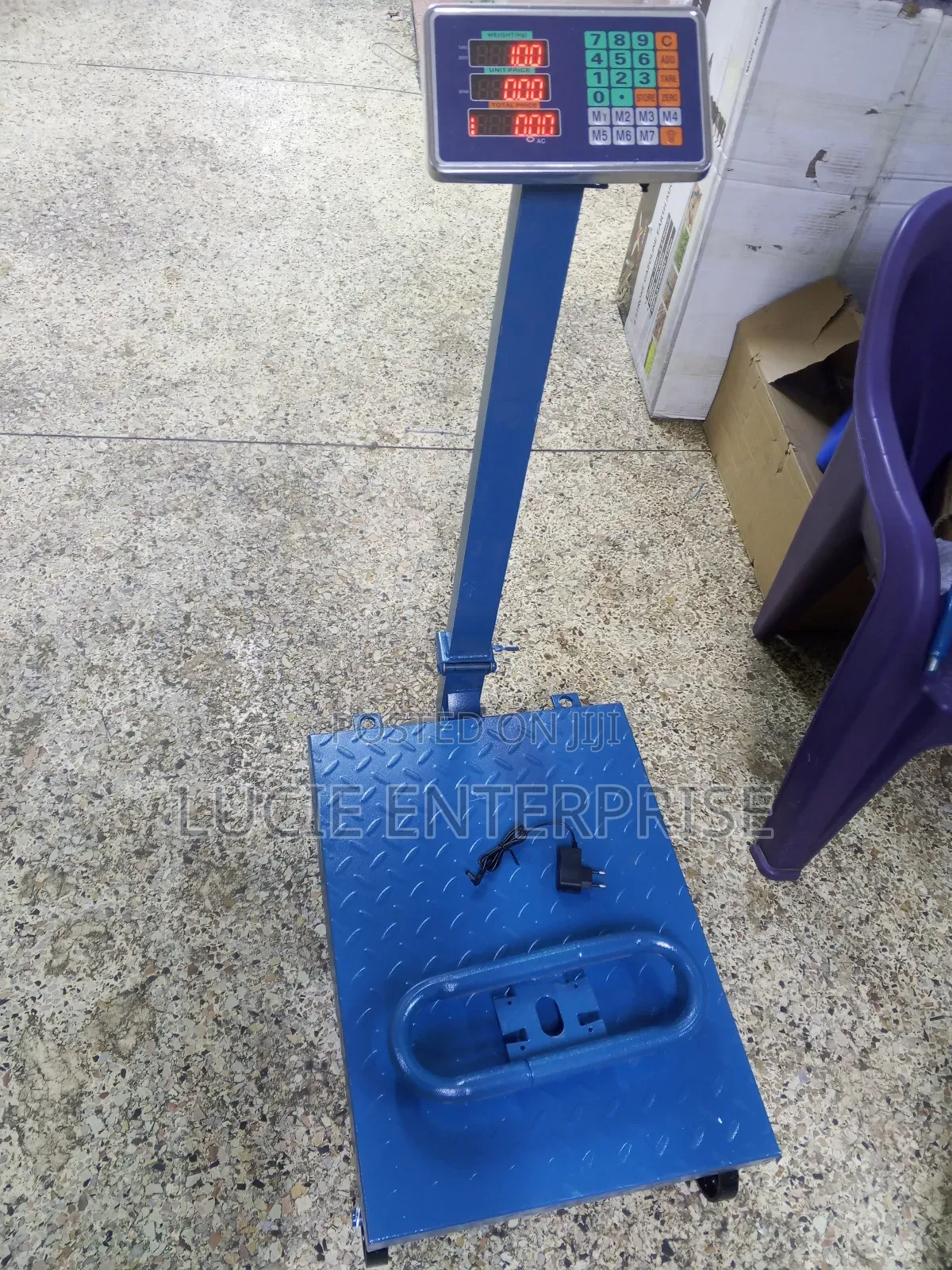 Digital Platform Scale 600kgs Big Bass