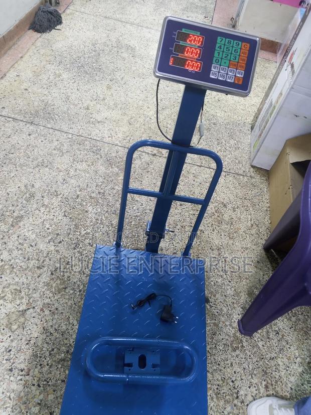 Digital Platform Scale 600kg/ Commercial Weighing Scale - thumbnail 3
