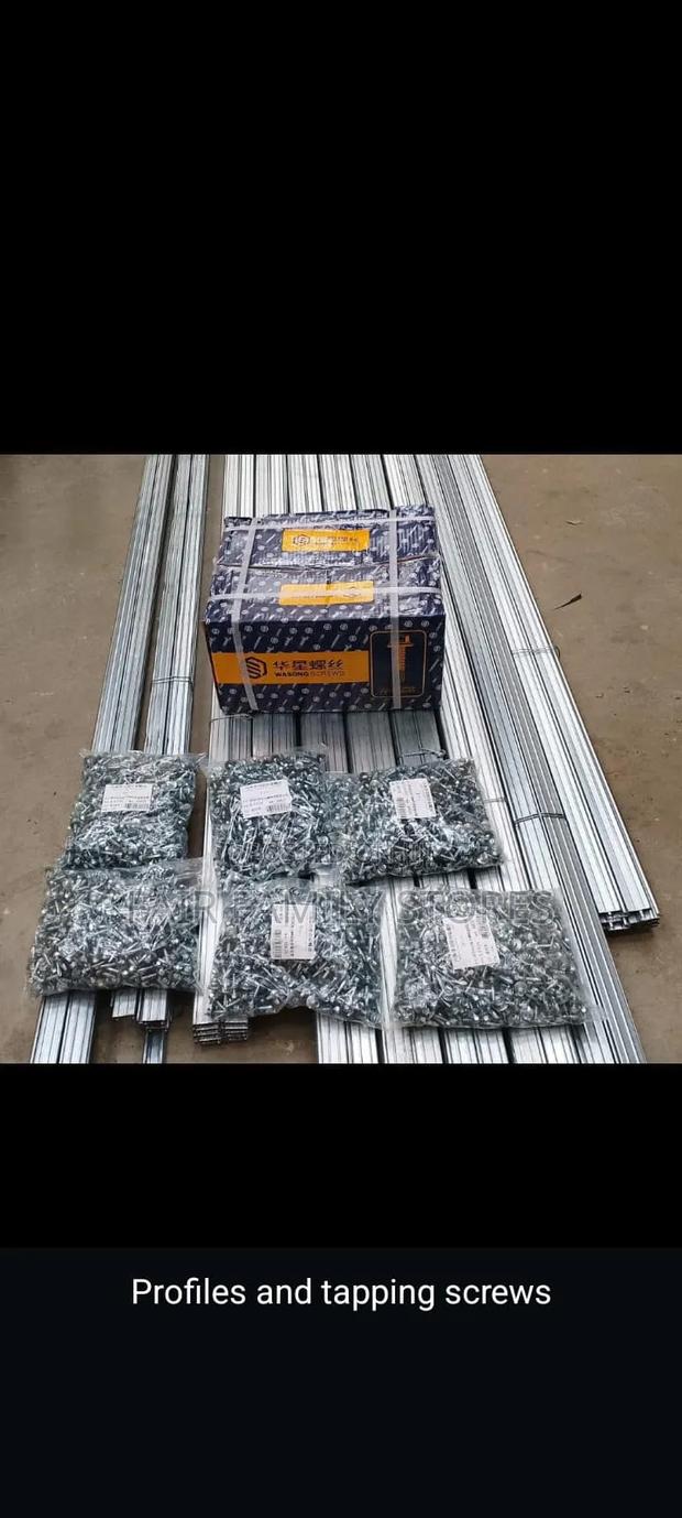 Profile and Tapping Screws - main view