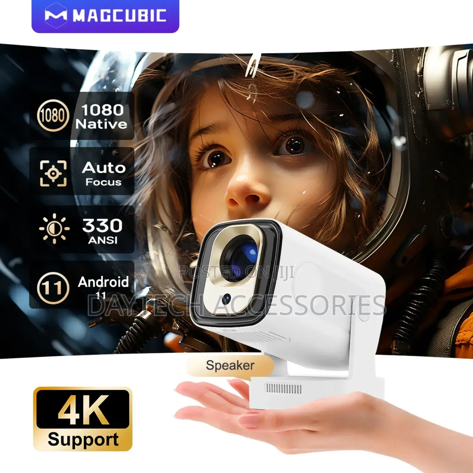 Hy310 Pro Mini Portable Projector Native 1080p