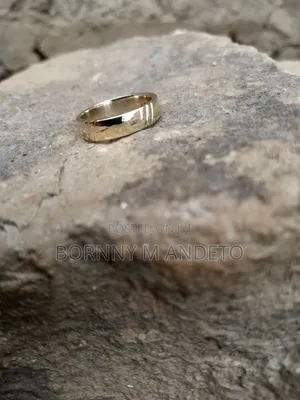 Personalized Pure Brass Wedding Rings