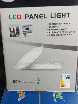 Round White Led Panel Light With an Led Driver 18w.