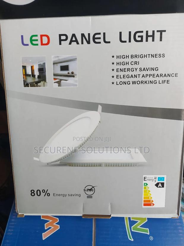 Round White Led Panel Light With an Led Driver 18w. - thumbnail 2