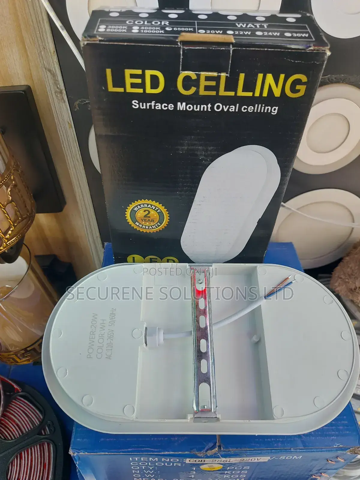 Burkherd 15w Led Surface Mount Oval Ceiling Light