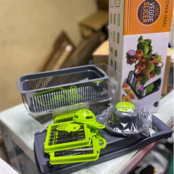14 in 1 Multifunctional Vegetable Chopper Handle - main view