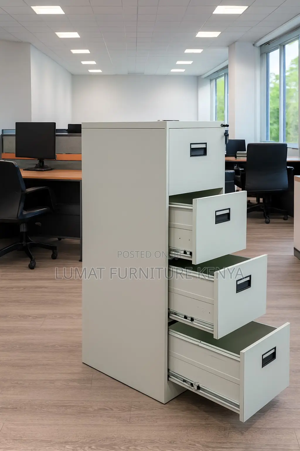 Large Capacity Office Cabinet