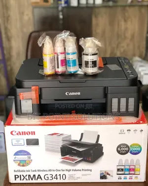 Canon G3410 Wireless Inkjet Printer (Print, Scan, Copy)