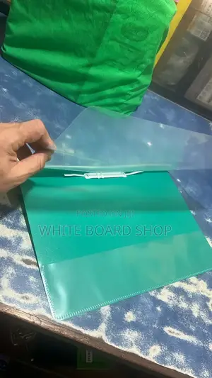 Dozen Transparent File Folders for Senior Offices