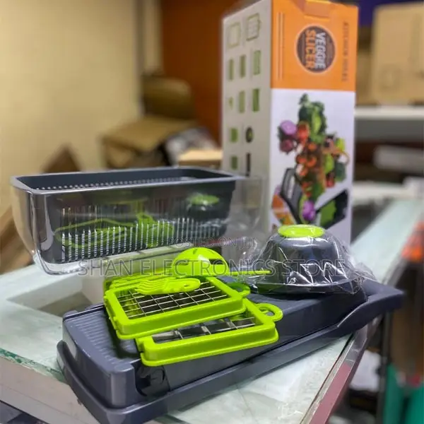 16pcs Multifunctional Vegetable Slicer Cutter Food Grade Shredder