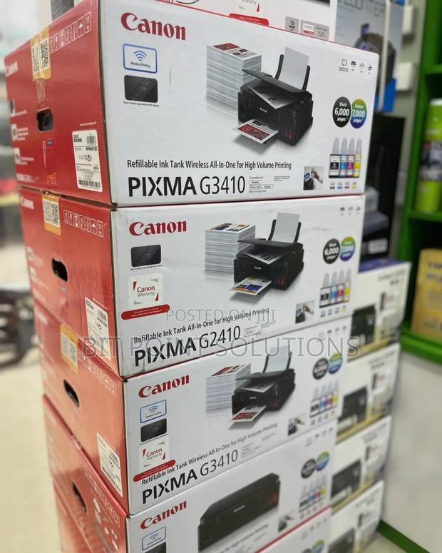 Canon G3410 Wireless Inkjet Printer (Print, Scan, Copy) - thumbnail 3