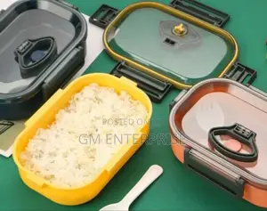 Microwaveable Snack Box With Spoon