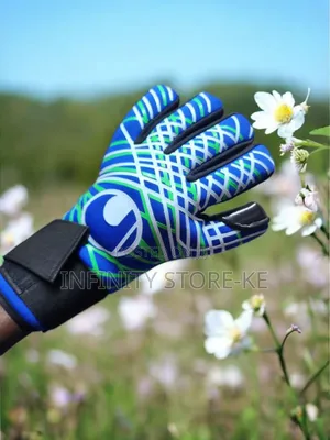 Uhlsport Goalkeeper Gloves – Blue, Red, Black (Size 9, 10, 11)