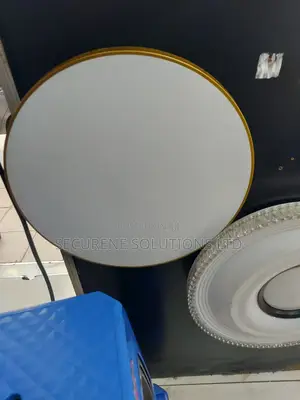 Round Led Ceiling Light Gold and White