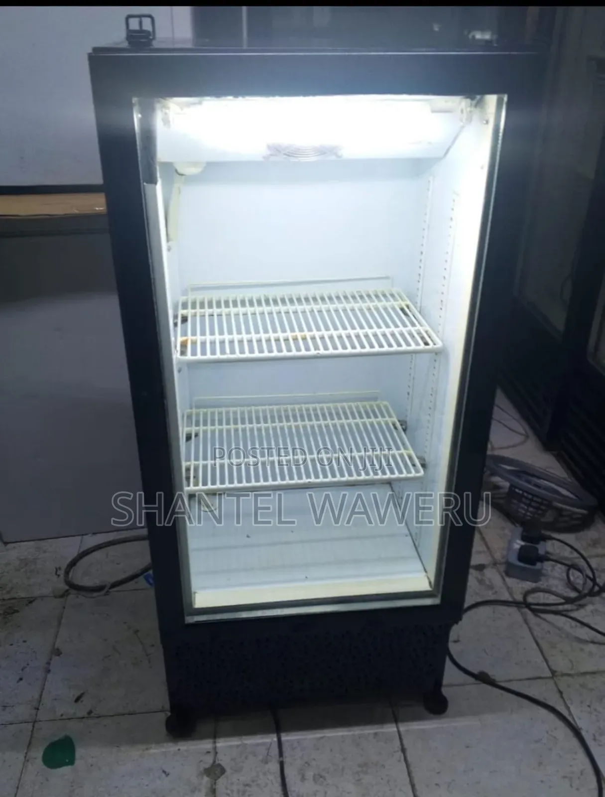 2 Trays Display Refrigerator 