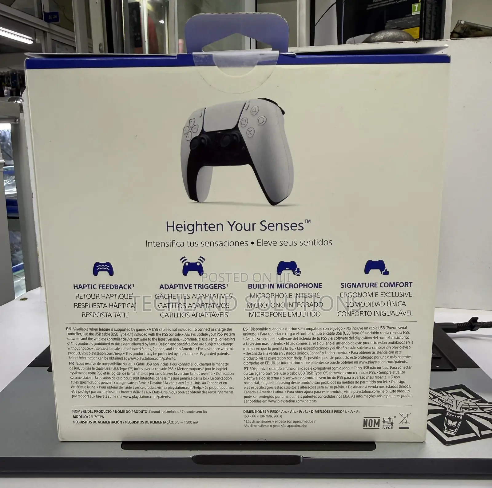Unboxed Dualsense 5 Controller (New Ps5 Pad)
