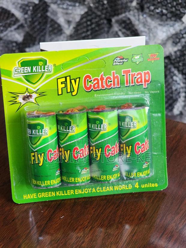 4pcs Fly Catch Trap Sticky Ribbon - main view