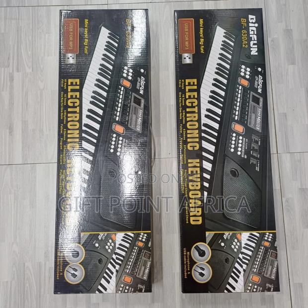 Electric 61 Keys Piano  With Free Microphone For Kids - thumbnail 2