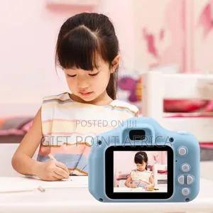 Rechargeable Camera With A Memory Card Slot For Kids