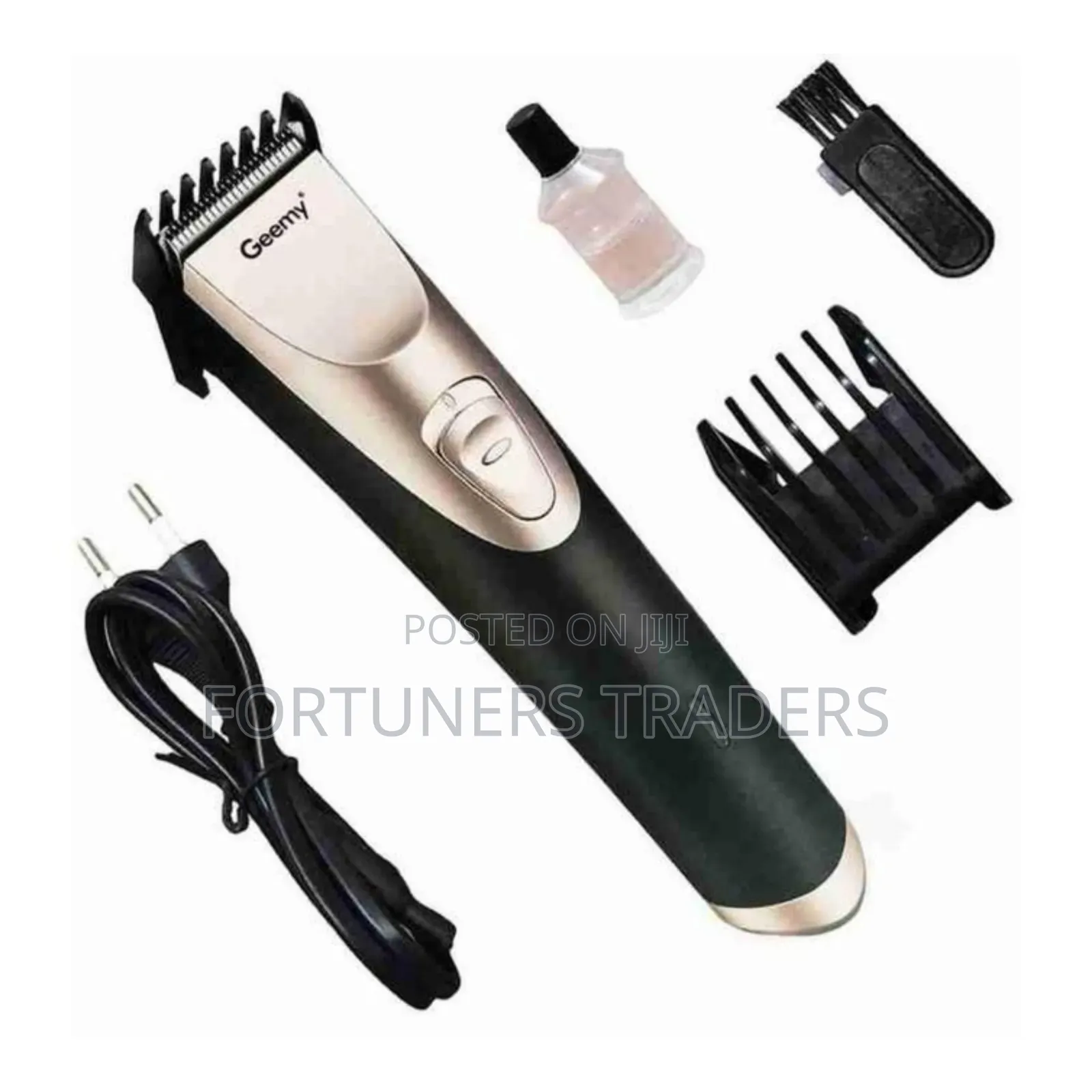 Geemy Gm-6576 Professional Hair Trimmer – Stainless Steel Blade