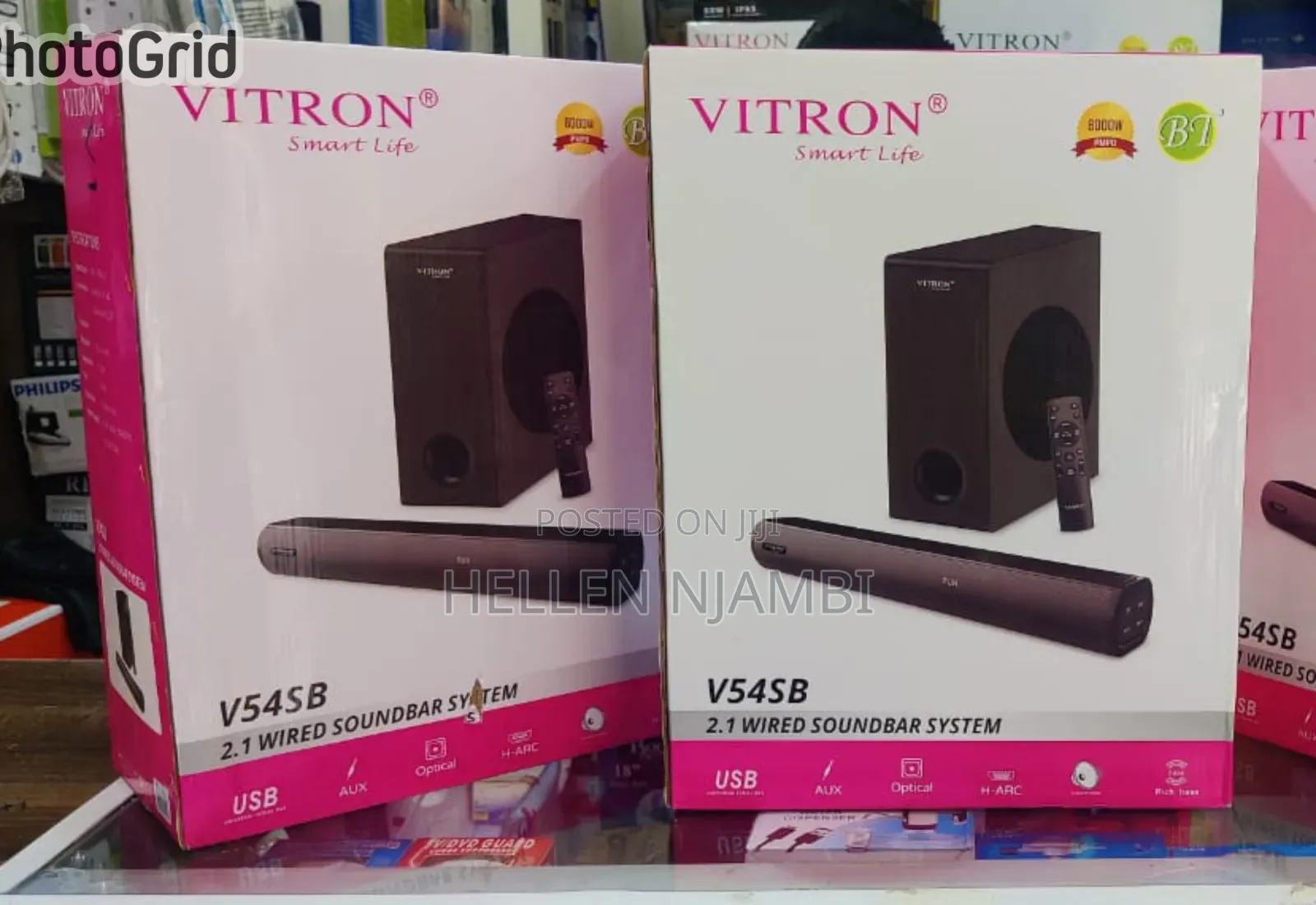 Vitron 2.1ch 8000watts Soundbar System