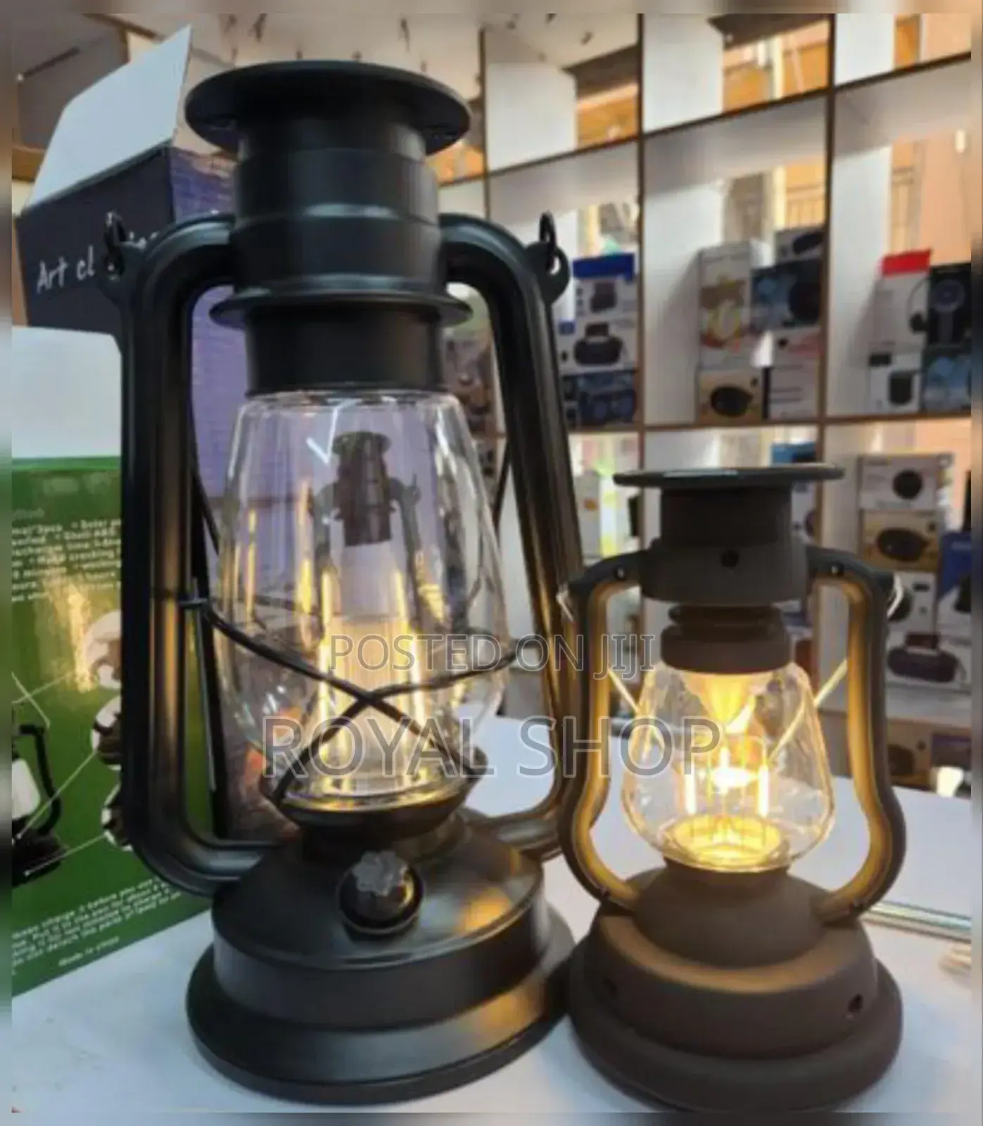 Solar Vintage Lantern