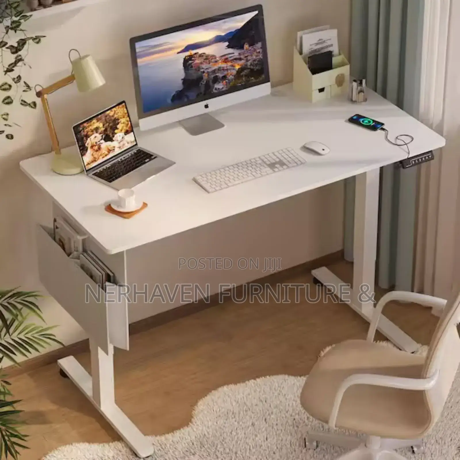 Electric Height Adjustable Table -- Work Neatly