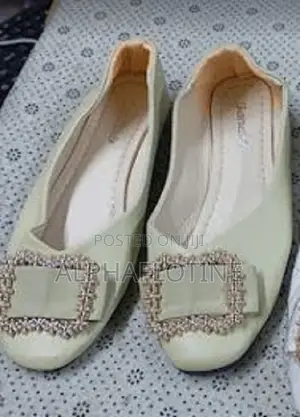 Square Head Flat Heel Women Classic Shoes