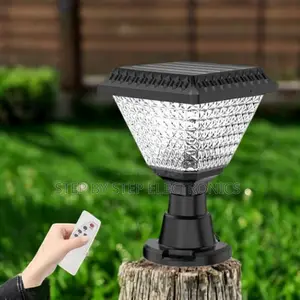 Dusk to Dawn Solar Garden Light Auto on/Off RGB Colors Outdoor Lamp