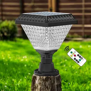 Dusk to Dawn Solar Led Garden Light With RGB Colors Auto Sensor