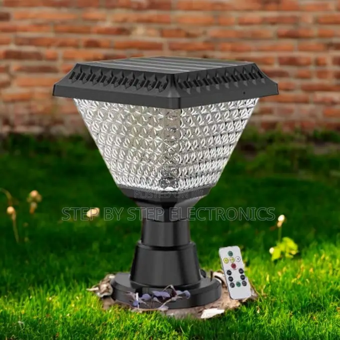 Dusk to Dawn Solar Led Gate Light Outdoor RGB Lighting With Sensor