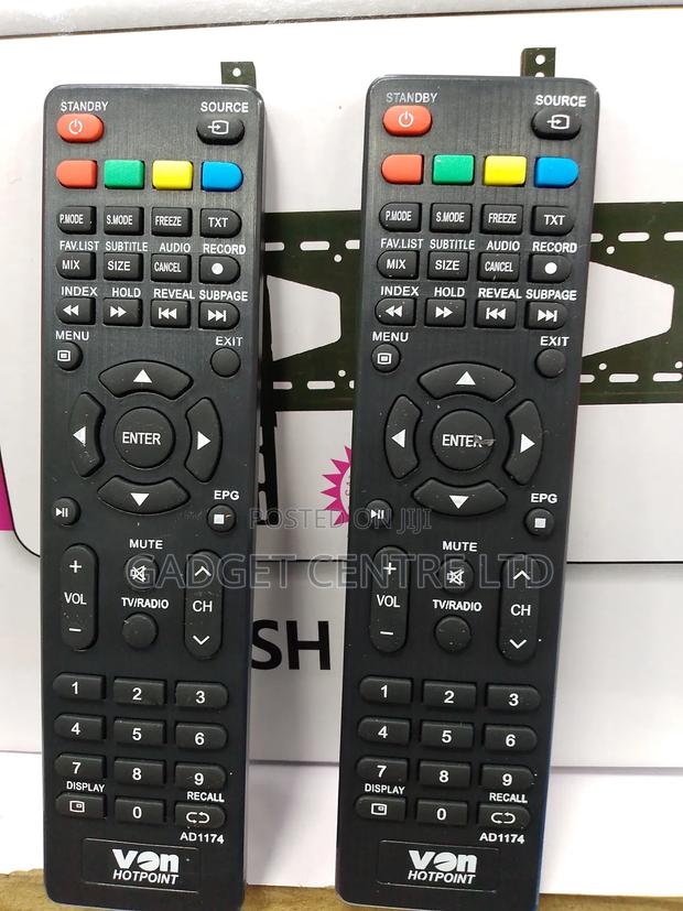 Original Von Digital Tv Remote