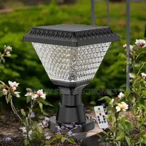 Solar Led Garden Light Dusk to Dawn RGB Color Modes Outdoor Use