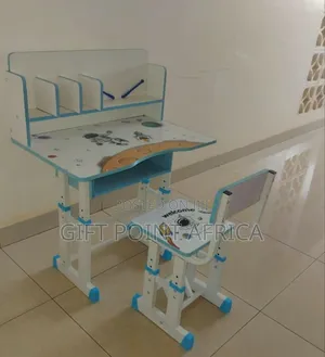 Elegant Adjustable Study Table With Chair For Kids