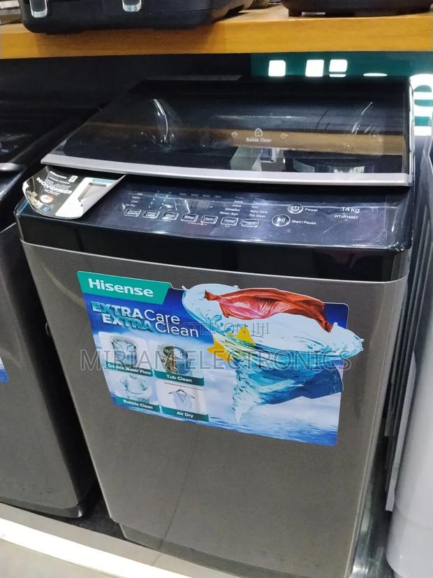Hisense 14kg Top Load Full Automatic Washing Machine - thumbnail 2