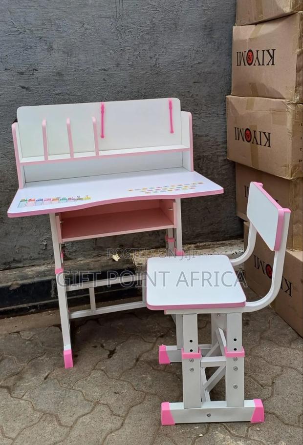 Elegant Adjustable Study Table With Chair For Kids - thumbnail 5