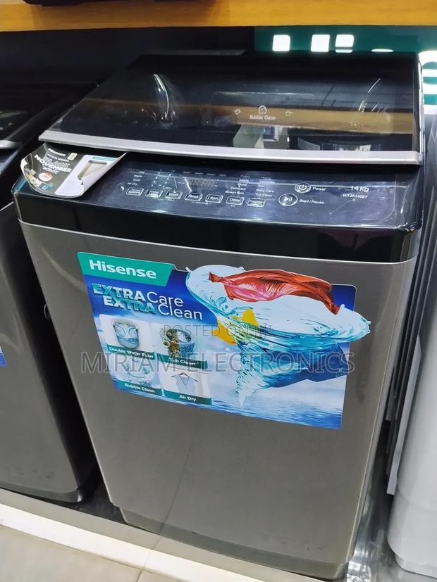 Hisense 14kg Top Load Full Automatic Washing Machine - thumbnail 3