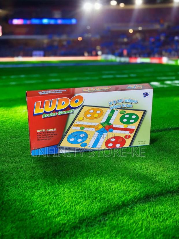 Large Size Magnetic Ludo Board Game Foldable - main view