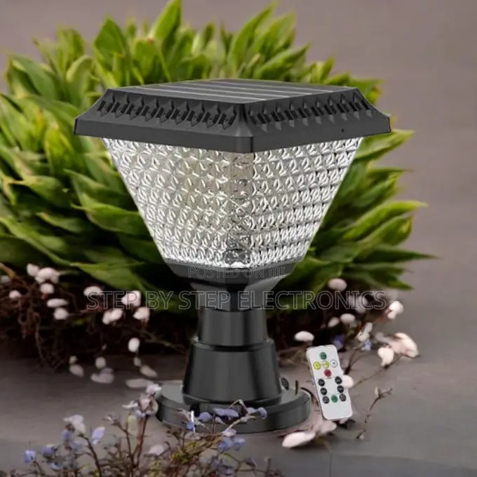 Dusk to Dawn Solar Led Garden Light RGB Color Outdoor Lighting